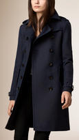 Thumbnail for your product : Burberry Cotton Wool Blend Twill Trench Coat