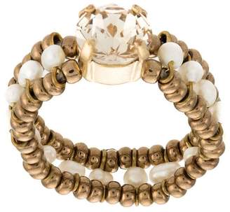 Serpui crystal embellished ring