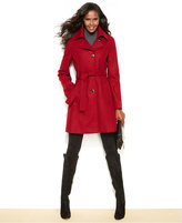 Thumbnail for your product : Kenneth Cole Reaction Petite Belted Wool-Blend Coat