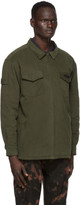 Thumbnail for your product : 032c Khaki Twill Military Shirt
