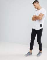 Thumbnail for your product : Jack and Jones Core Longline T-Shirt With Badge Branding