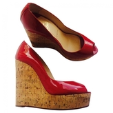Thumbnail for your product : Christian Louboutin Red Patent leather Sandals