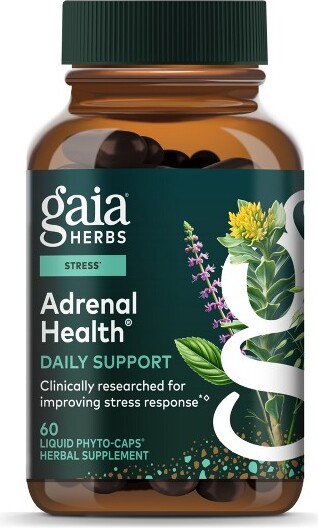 Gaia Herbs GaiaHerbsAdrenalHealthDailySupport-HelpMaintainHealthyEnergy&StressLevels*-60VeganLiquidPhyto-Capsules(60-DaySupply)