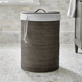 Thumbnail for your product : Crate & Barrel Sedona Grey Hamper with Liner
