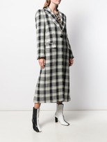 Thumbnail for your product : Dolce & Gabbana Single Buttoned Check Coat