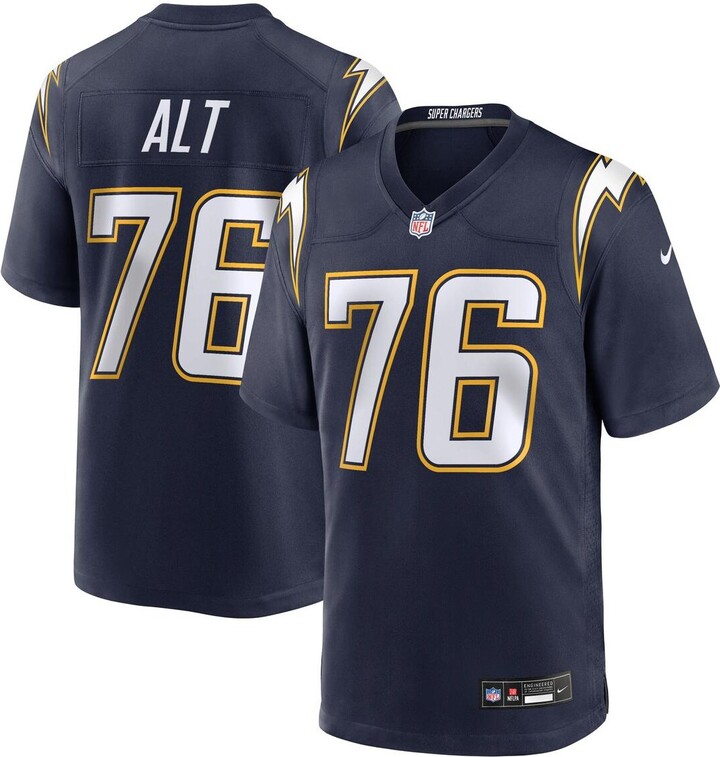 Nike Men's Joe Alt Navy Los Angeles Chargers Alternate Super Chargers Game Player Jersey
