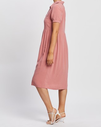 Atmos & Here Atmos&Here - Women's Pink Sun Dresses - Cherrie Dress - Size 6 at The Iconic