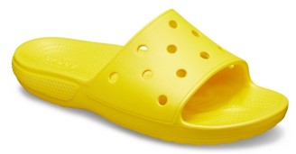 yellow womens crocs