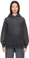 Thumbnail for your product : Awake NY Black Sun-Bleached Logo Hoodie