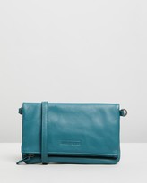 Thumbnail for your product : Stitch & Hide - Women's Blue Leather bags - Piper Clutch Bag - Size One Size at The Iconic