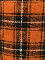 Thumbnail for your product : Aspesi checked straight skirt