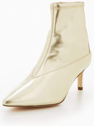 Very Blaire Stretch Sock Pixie Boot - Gold