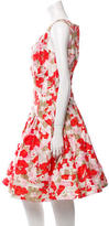 Thumbnail for your product : Oscar de la Renta Silk Midi Dress w/ Tags