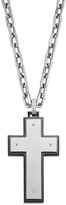 Thumbnail for your product : Triton Axl by TM stainless steel cross pendant
