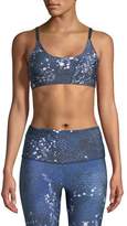 Thumbnail for your product : Onzie Constellation-Print Elastic Sports Bra