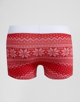 Thumbnail for your product : ASOS Holidays Hipsters With Fair Isle Print
