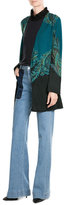 Thumbnail for your product : Etro Printed Wool Cardigan with Cashmere