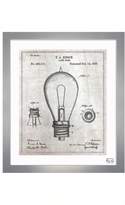 Thumbnail for your product : Oliver Gal 'Edison Lamp Base' Wall Art