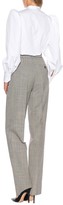 Thumbnail for your product : Givenchy Belted plaid wool pants