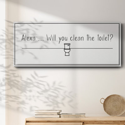 Wexford Home Alexa ...- Framed Canvas