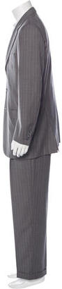Brioni Nomentano Striped Wool Suit