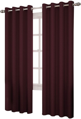 Eclipse Ridley Room-Darkening Grommet-Top Curtain Panel