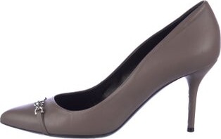 Gucci Horsebit Accent Leather Pumps