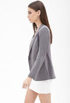 Thumbnail for your product : Forever 21 classic notched collar blazer