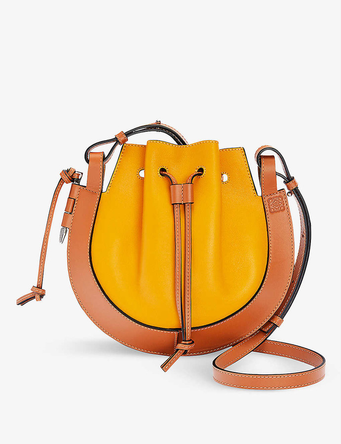 Loewe Horseshoe small leather crossbody bag ShopStyle