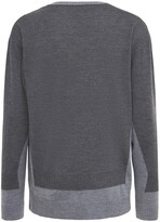 Thumbnail for your product : Loewe Double V Neck Wool Knit Sweater