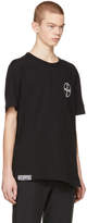Thumbnail for your product : Off-White Black and White Cross Spliced T-Shirt