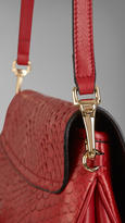 Thumbnail for your product : Burberry Small Python Crossbody Bag