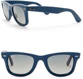 Thumbnail for your product : Ray-Ban Wayfarer Leather Sunglasses