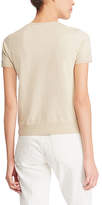 Thumbnail for your product : Ralph Lauren Ralph Lauren Cotton Short-Sleeve Sweater