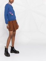 Thumbnail for your product : Boutique Moschino Floral Embroidered Cotton Cardigan