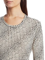 Thumbnail for your product : Proenza Schouler Logo-Print Long-Sleeve Cotton Tee
