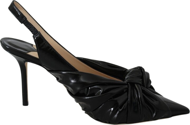 Karen Millen Leather Slingback Flat Shoes Karen Millen Romy 85