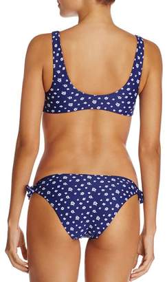 MinkPink Floral Mantaray Tie Bikini Top - 100% Exclusive
