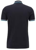 Thumbnail for your product : BOSS Slim-fit stretch-cotton polo shirt with contrast tipping