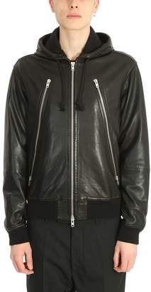 Maison Margiela Black Leather Jacket