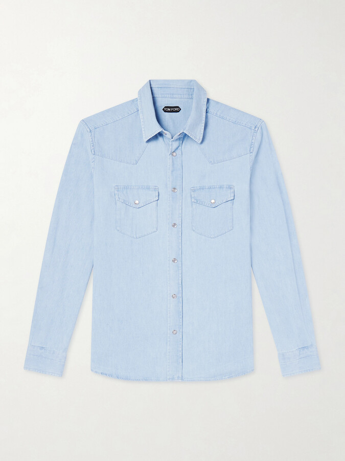 Tom Ford Cotton-Chambray Shirt