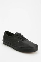 Thumbnail for your product : Vans Authentic Black Leather Low-Top Women‘s Sneaker