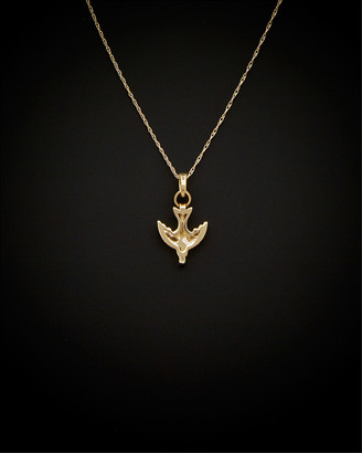 Turtle Dove Infinity Necklace in Gold - Alice Stewart Jewellery