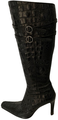 versace alligator shoes