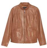 Thumbnail for your product : Bernardo Kirwin Sheepskin Leather Jacket