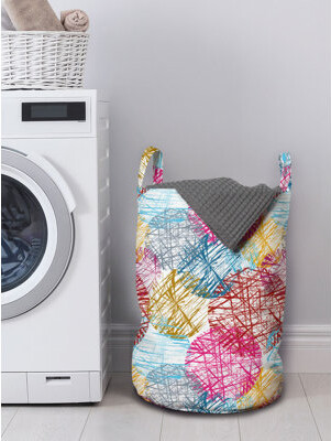 East Urban Home Laundry Bag with Handles