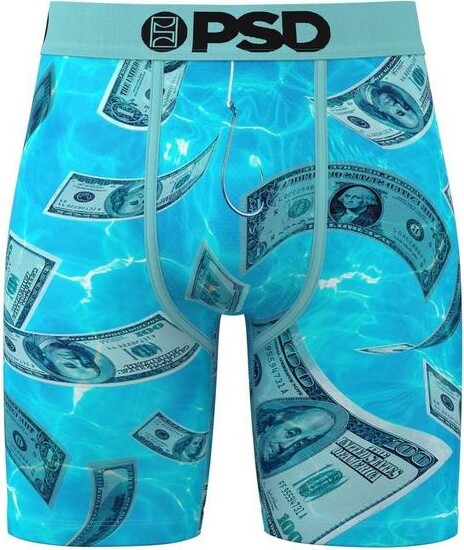 Men's PSD Cash Boxer Briefs Underwear XLarge Sink Or Swim