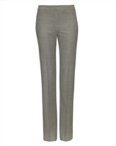 Thumbnail for your product : Jaeger Wool Windowpane Trousers