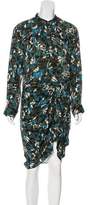 Thumbnail for your product : Veronica Beard Silk Printed Dress