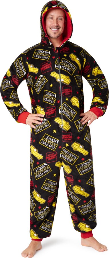 Only Fools and Horses Adult Onesie for Men Cosy Hooded Fleece